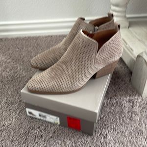 Franco Sarto suede booties